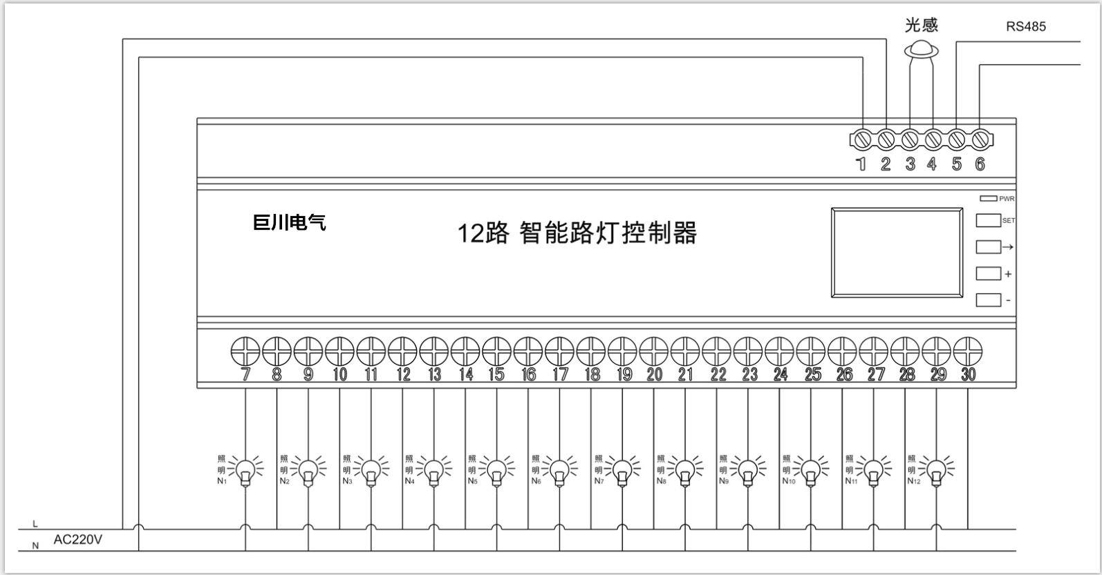 SXH-JGMZD-04景觀智能監(jiān)控終端 無線控制器